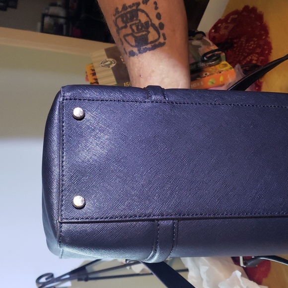 Kate Spade New York Black Satchel Made In Vietnam Saffiano Leather - Picture 11 of 15